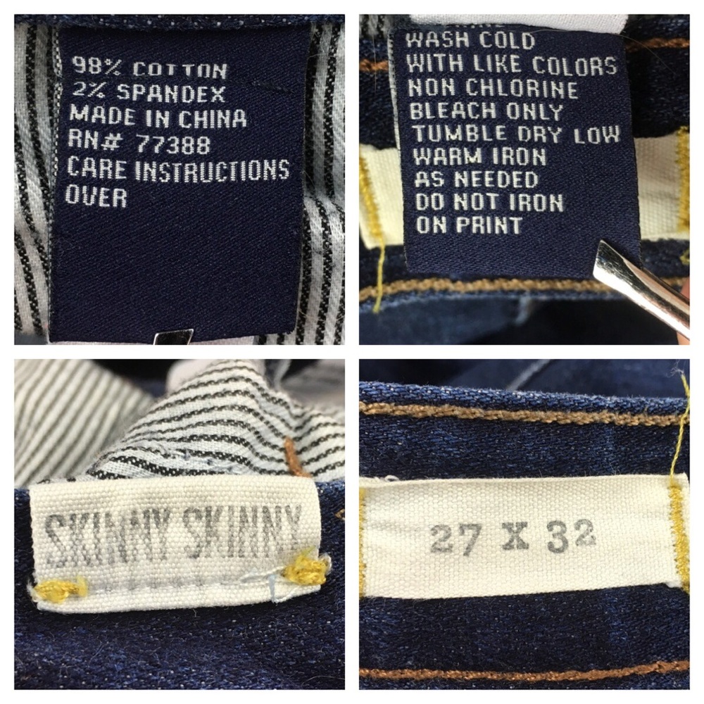 💸MADEWELL Skinny Skinny jean size 27 - Picture 4 of 8